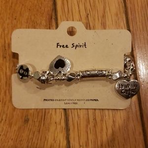 Cat charm bracelet